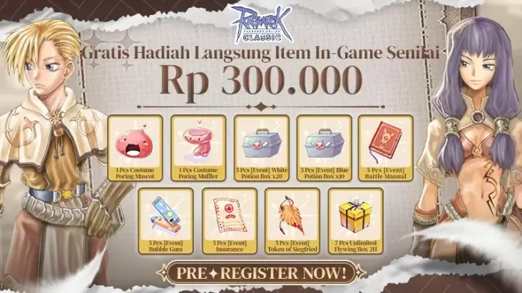 "Ragnarok Classic Siap Mengajakmu Bernostalgia: Daftar Pra-Registrasi Sekarang!"