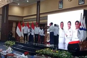 Sekjen AYP Resmi Buka Bimtek Anggota Legislatif Perindo 2024-2029 dengan Ditandai Pemukulan Gong