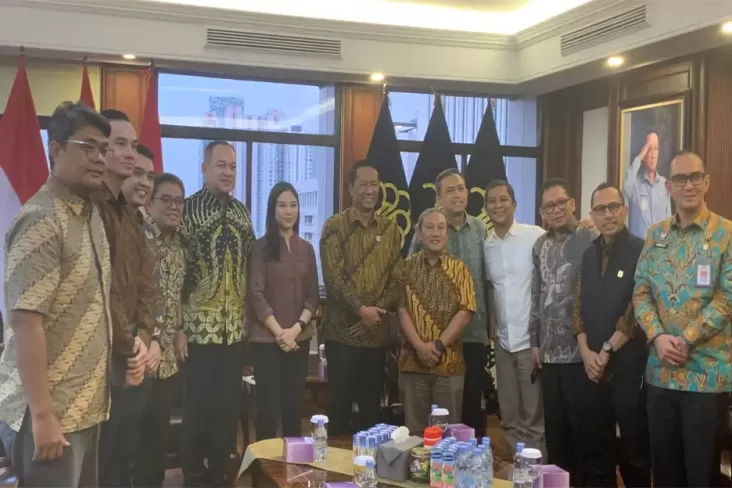 Angela Tanoesoedibjo lalu Pemimpin Redaksi iNews Industri Industri Media Group Gelar Audiensi dengan Menteri Hukum