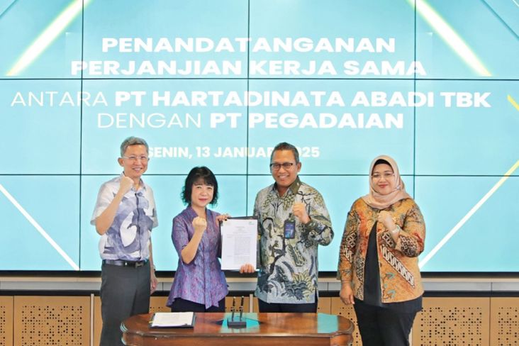 Perkuat Hilirisasi Industri Emas, HRTA juga Pegadaian Kerjasama