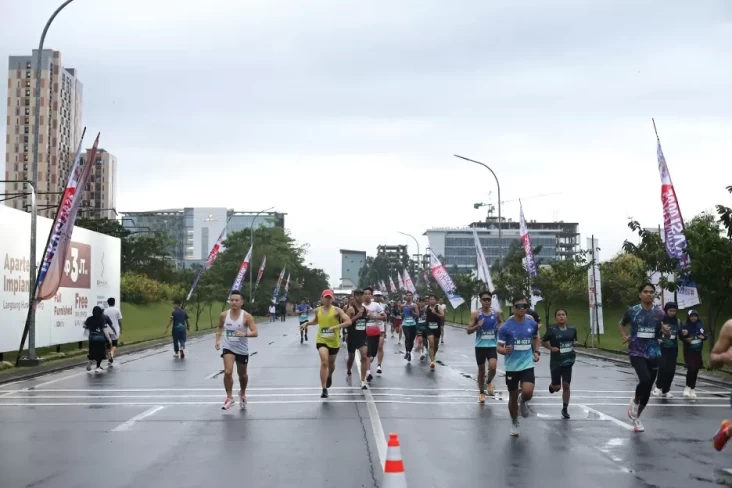 Bekasi Marathon 2025 Digelar di area Pusat Kota Harapan Indah, Partisipan Disuguhi Fasilitas Lengkap