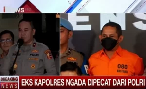 Mantan Kapolres Ngada AKBP Fajar Widyadharma Dipecat dari Polri