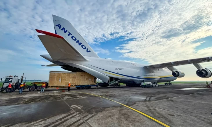Percepat Perbaikan Smelter, Freeport Angkut Komponen Gunakan Pesawat Antonov