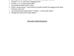 50 Soal Essay Fiqih Kelas 3 MI SD Terbaru dengan Kunci Jawaban