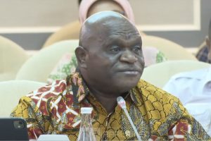 Menteri HAM Natalius Pigai Tidak Berkomentar Soal Penganugerahan Gelar Pahlawan Nasional untuk Soeharto