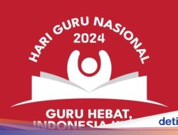 Kapan Hari Guru Nasional 2025? Cek Tanggal, Sejarah, dan Maknanya