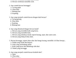 50 Contoh Soal IPAS Kelas 3 SD Semester 2 untuk Latihan UAS Pilihan Ganda