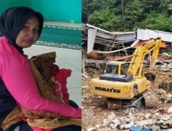Ibu Bhayangkari Menyusui Bayi Korban Longsor yang Terpisah dari Ibunya, Menangis di Pelukan Nenek