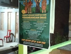 Gerakan Penolakan Tambang Emas di Seluma, Warga Kirim Surat Terbuka ke Pemimpin