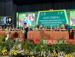 UGM Perkuat Kiprah Kampus Berdampak di Dies Natalis Ke-76