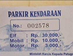 Wisatawan Tawar Parkir Jadi Rp10 Ribu, Dishub: Swasta Boleh 5 Kali Lipat