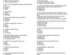 Rukun Islam Kelima: 50 Soal PAT PAI Kelas 1 SD Semester 2