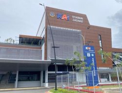 Lihat Progres 98,56% Pembangunan Stasiun Jatake BSD
