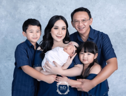 7 Foto Sesi Foto Bayi Baru Lahir Anak Ketiga Ahok dan Putri Nastiti