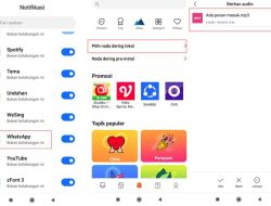 Cara Ganti Nada Dering WhatsApp 2026 dengan Suara Google atau Lagu Favorit