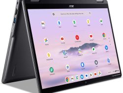 Acer Chromebook Plus Spin 514: Laptop Ringan dengan Kamera QHD dan Keamanan Canggih