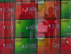 IHSG Anjlok 4,38% ke 7.253, MEDC dan ENRG Naik Hijau