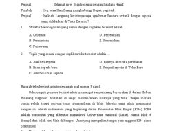 50 Paket Soal Ujian Sekolah Bahasa Indonesia Kelas 12 Semester 2