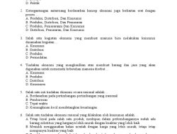 Soal Ujian IPS SMP Kelas 9 2026 dengan Kunci Jawaban